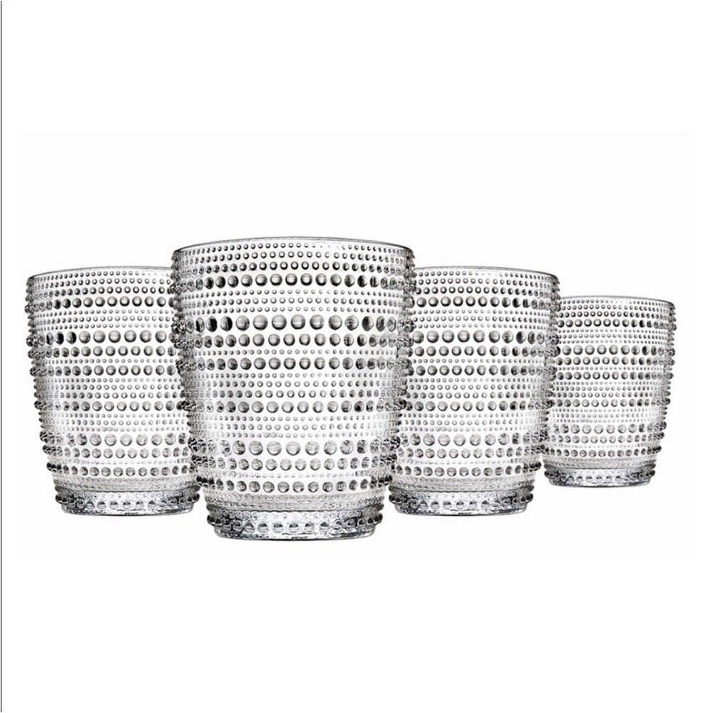 Godinger Mars Double Old Fashioned Glasses Set of 4